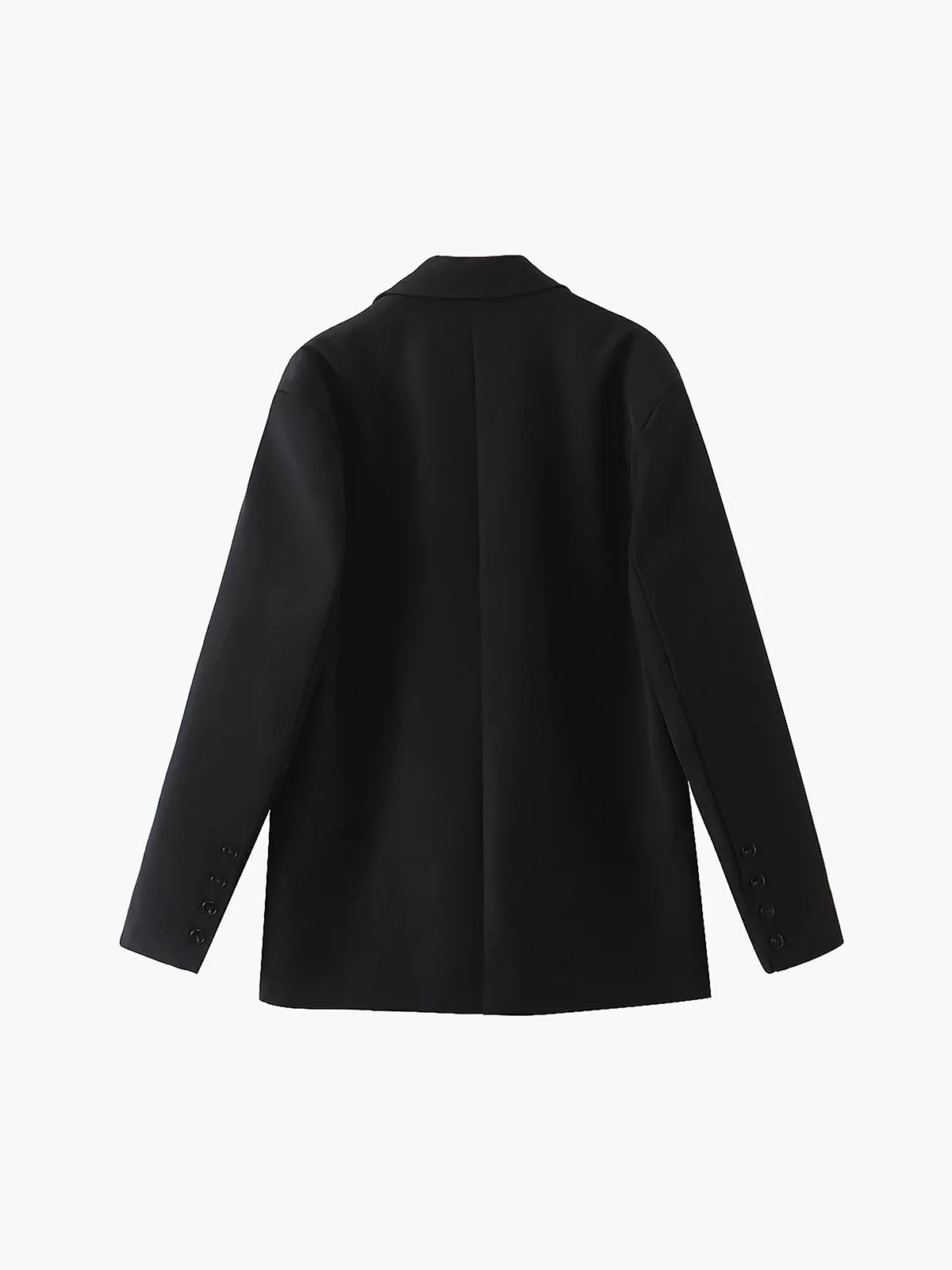 Vilma | Casual blazer with a relaxed fit and one button detail - Image 3