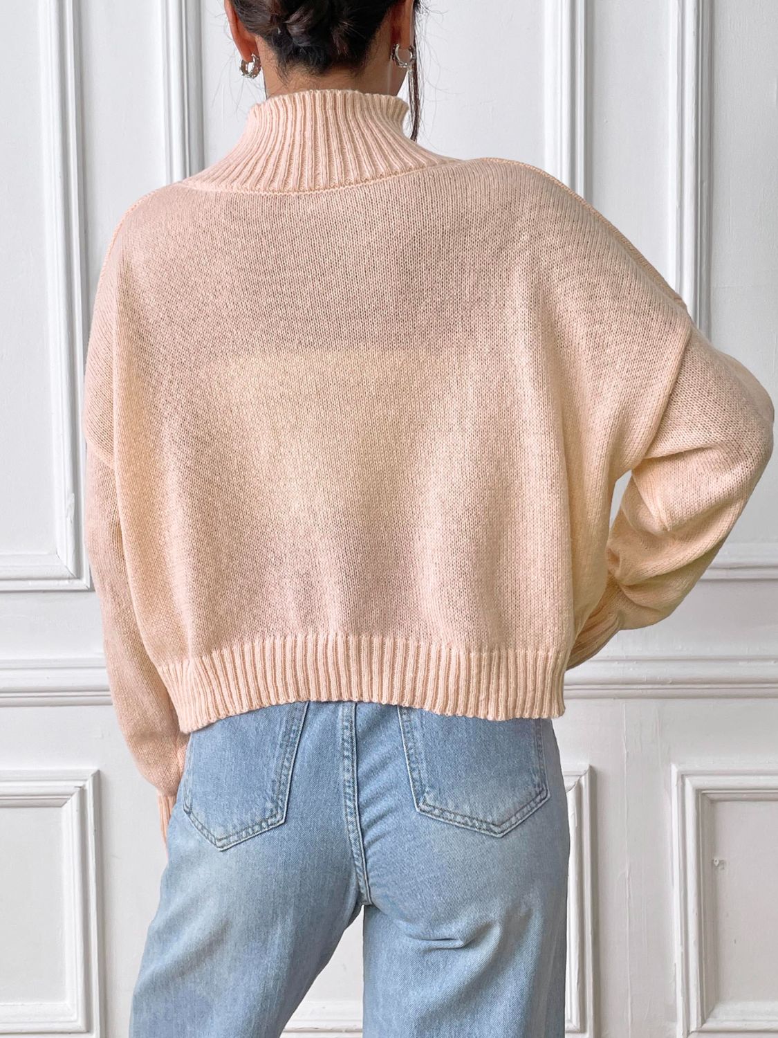 Viola | Turtleneck sweater with long sleeves - Image 12
