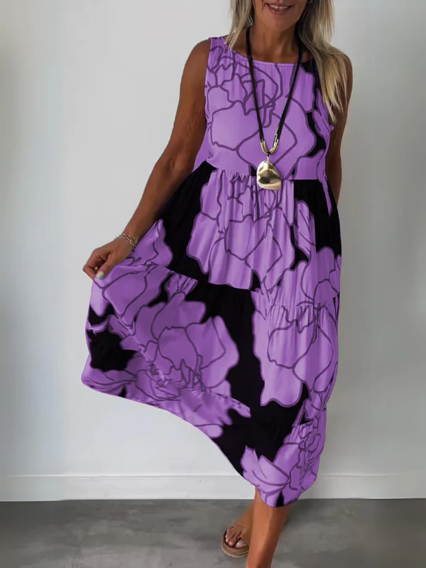 Virginia® | Stylish Floral Print Dress - Image 8