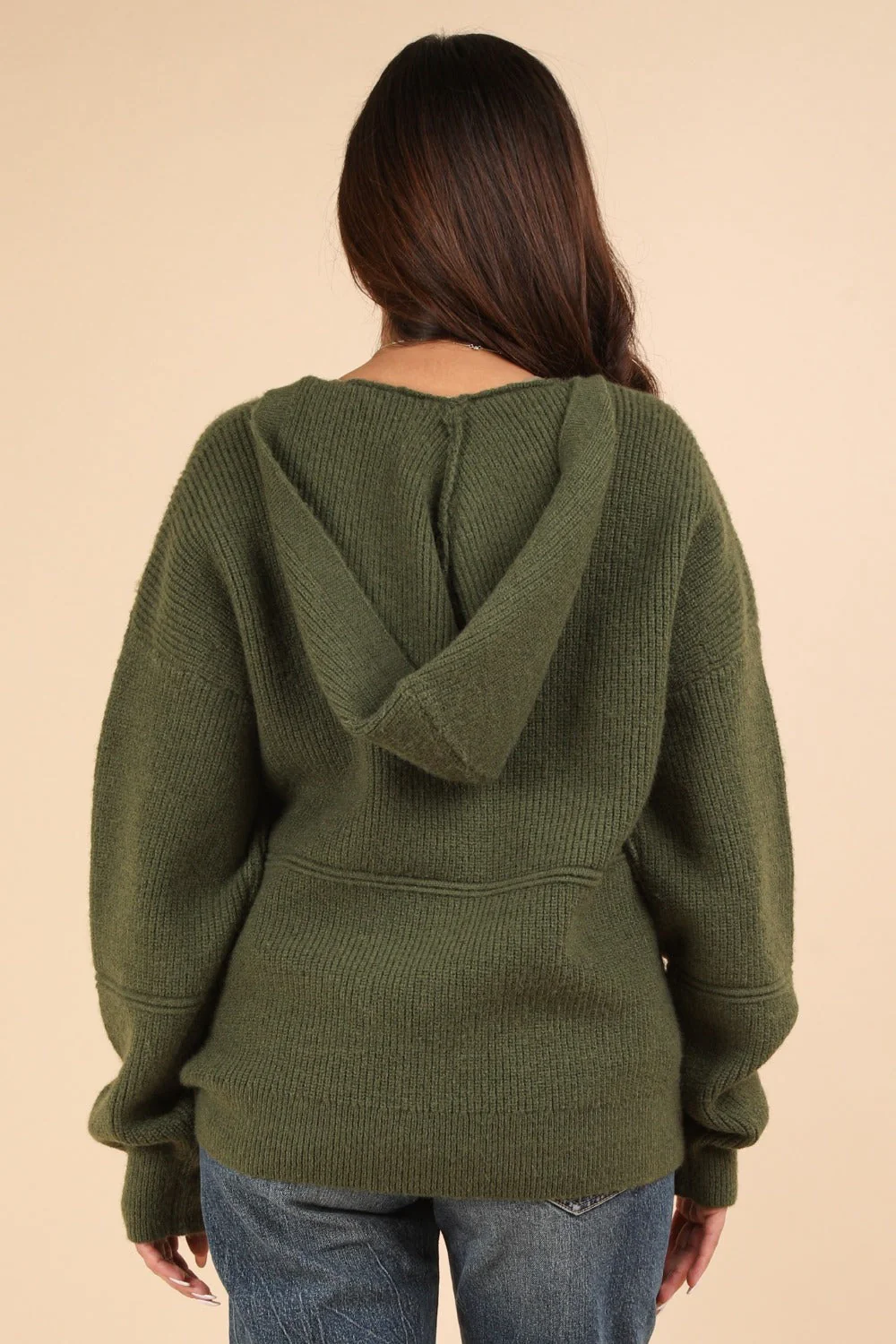 Vittoria | Hoodie with seam detail and dropped shoulders - Image 2