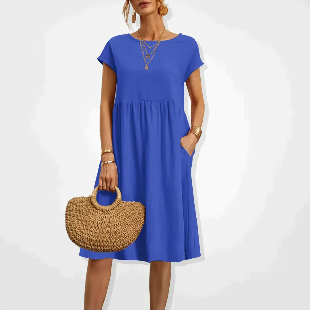 Viviana® | Elegant Flowing Summer Dress - Image 3