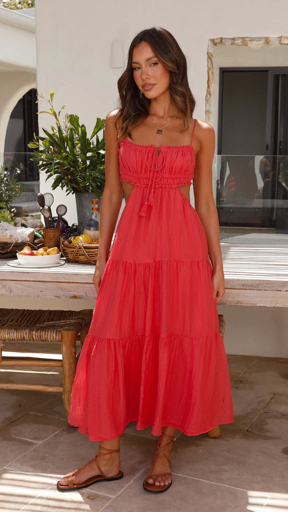 Viviana® | Elegant Midi Office Dress - Image 6