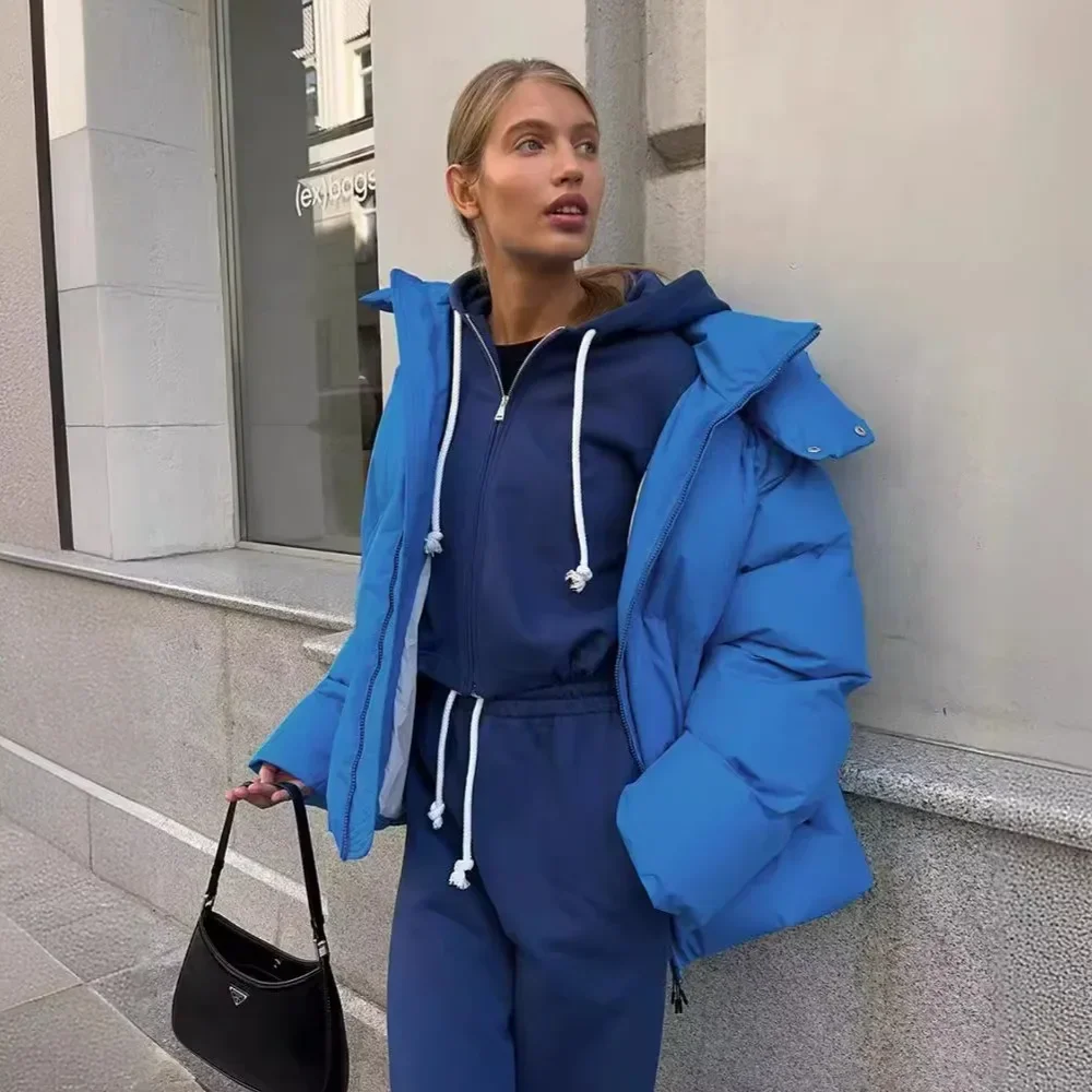 Viviana | Women's coat in American retro street style - Image 2