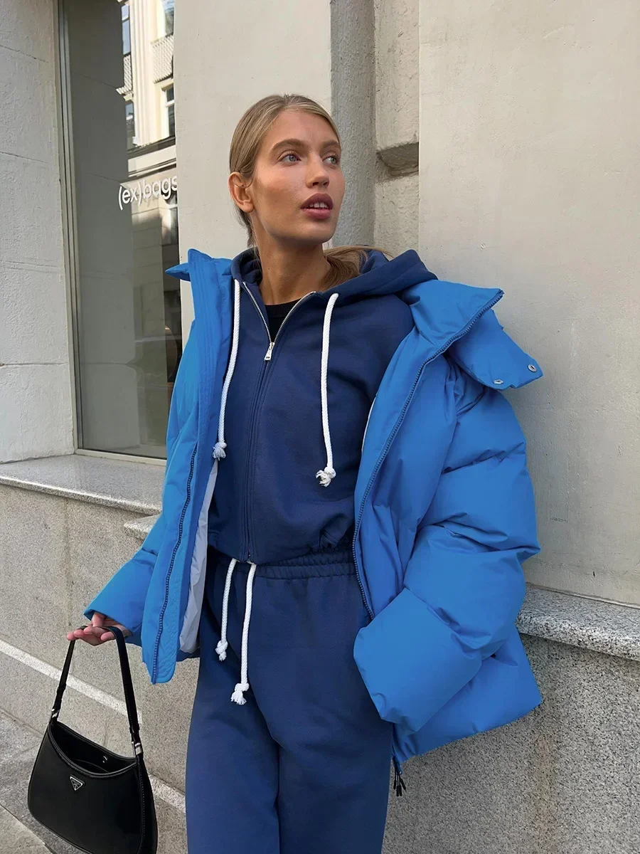 Viviana | Women's coat in American retro street style - Image 7