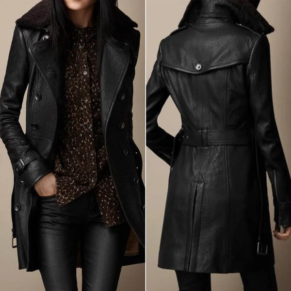 Vivianne | Elegant & Comfortable Leather Jacket - Image 2
