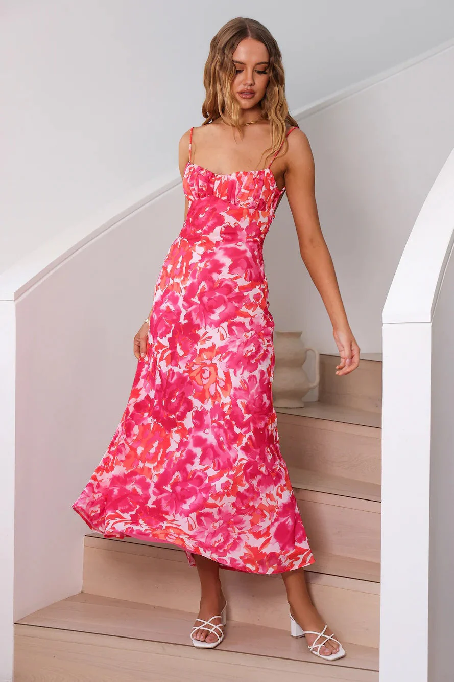 Wanda® | Women'S Floral Maxi Dress With Ruffle Hem - Image 6