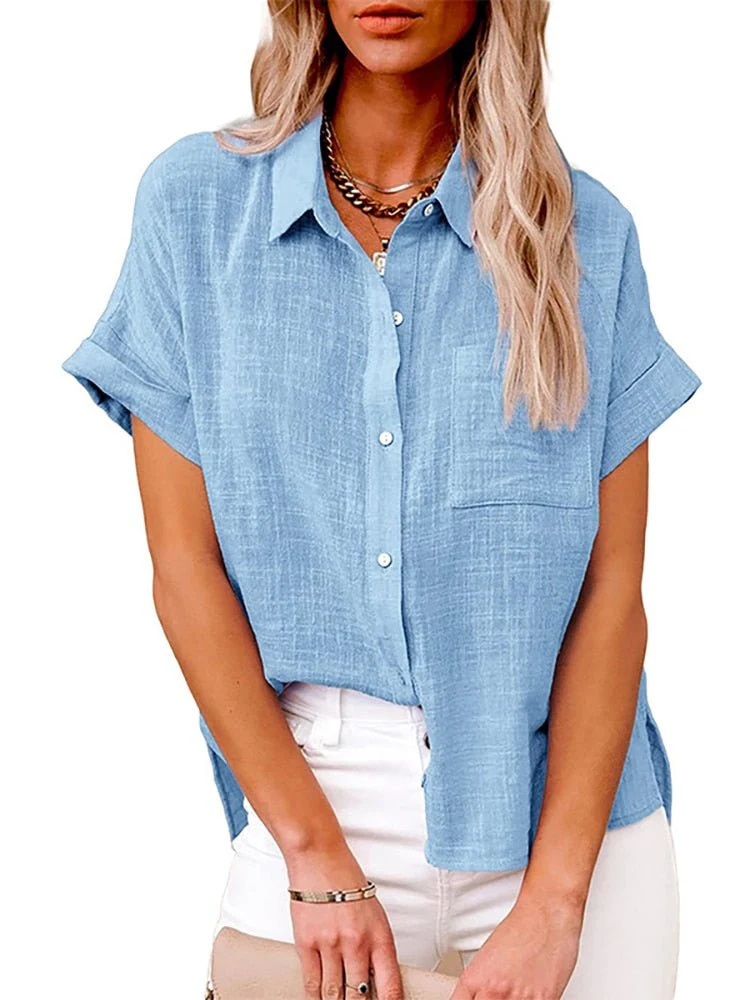 Wilma® | Casual Short Sleeve Blouse - Image 5