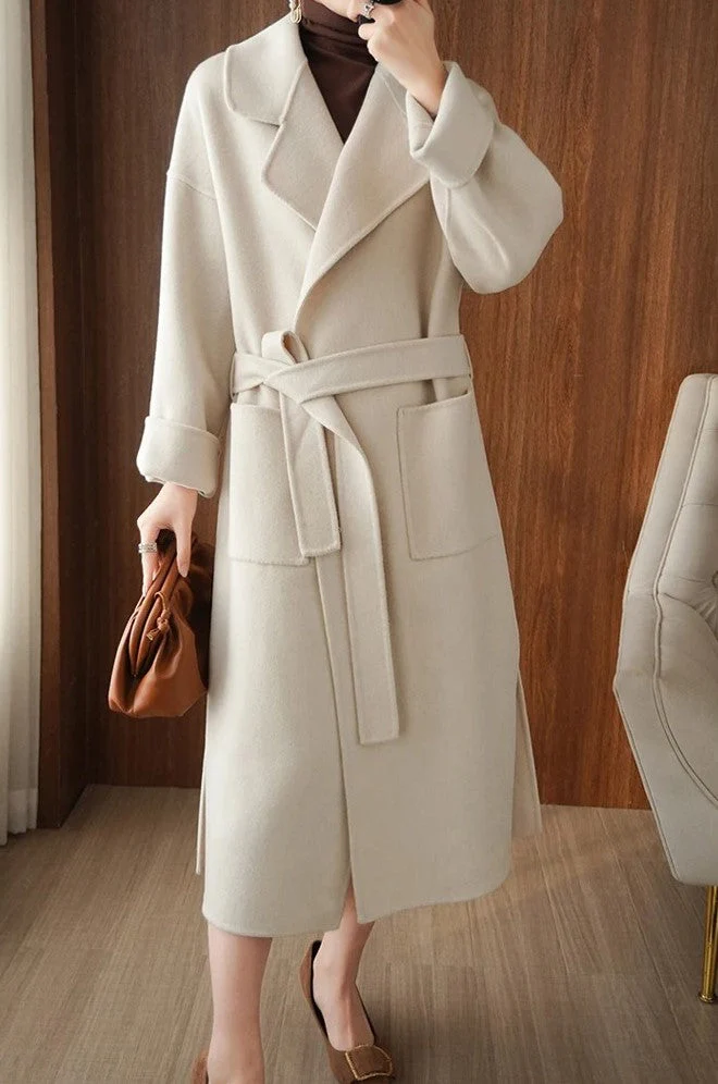 Wilma | Comfortable long coat - Image 13