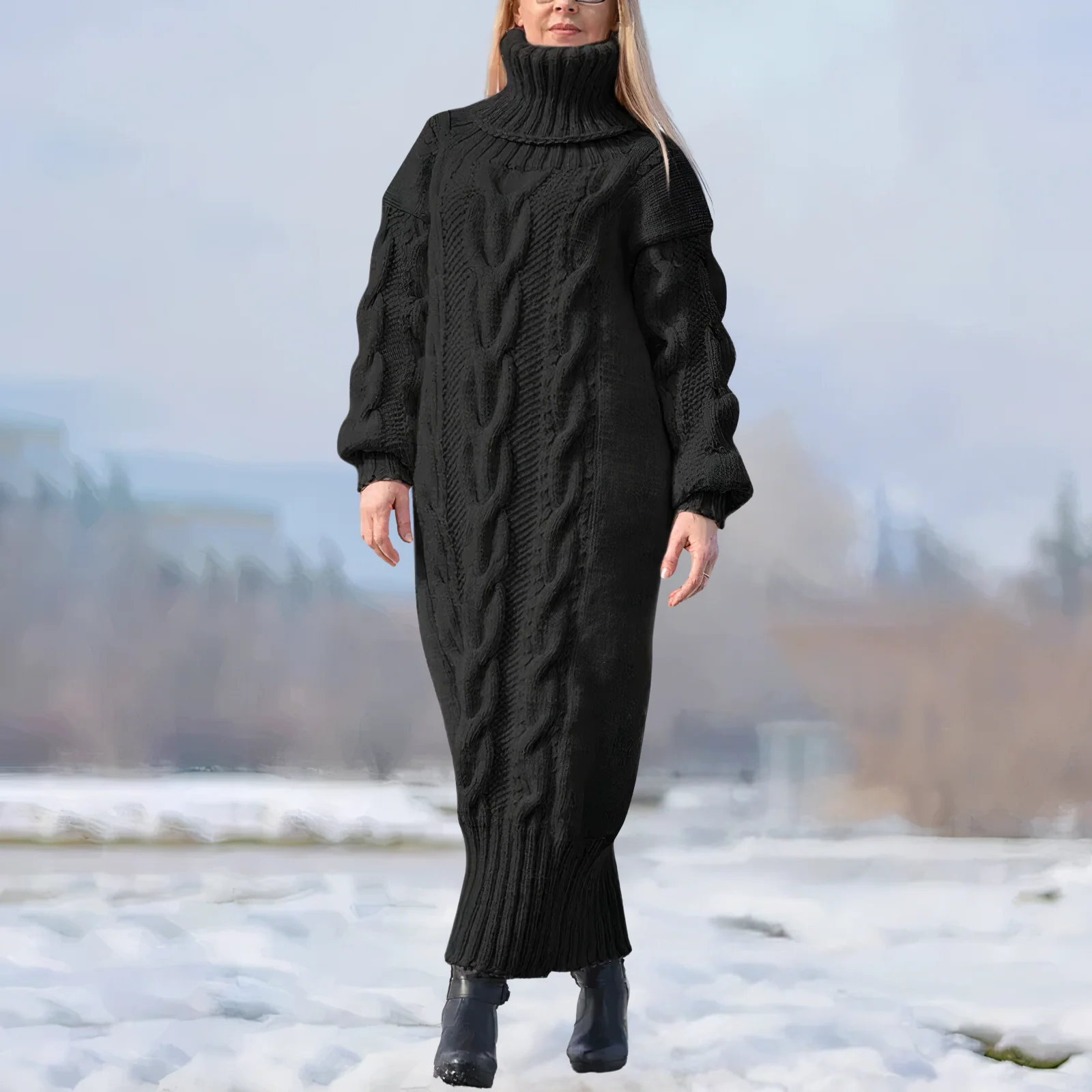 Wilma® | Twisted Knit Dress - Image 2
