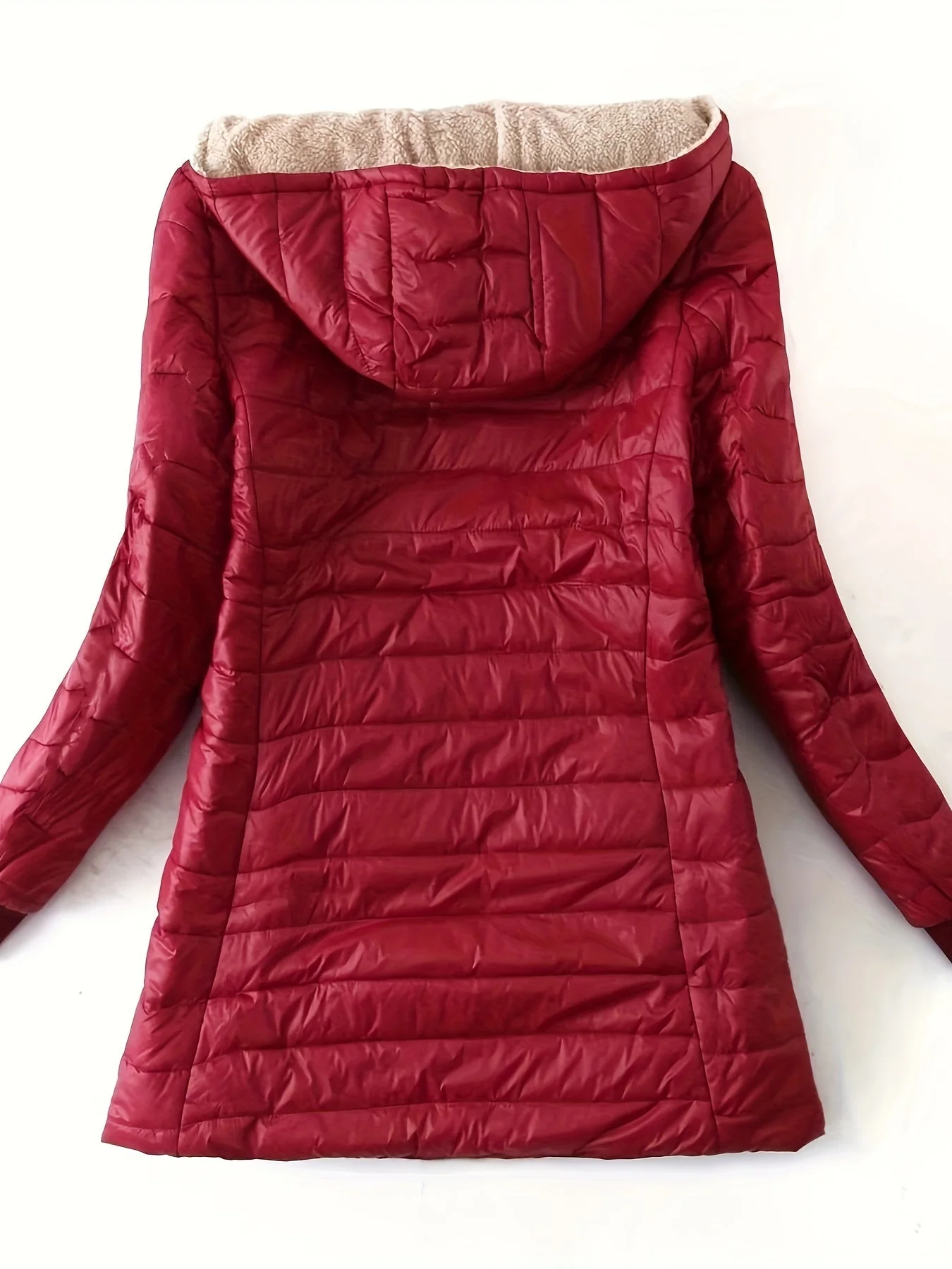 Xenia | Cozy hooded quilted coat with soft lining - Image 9