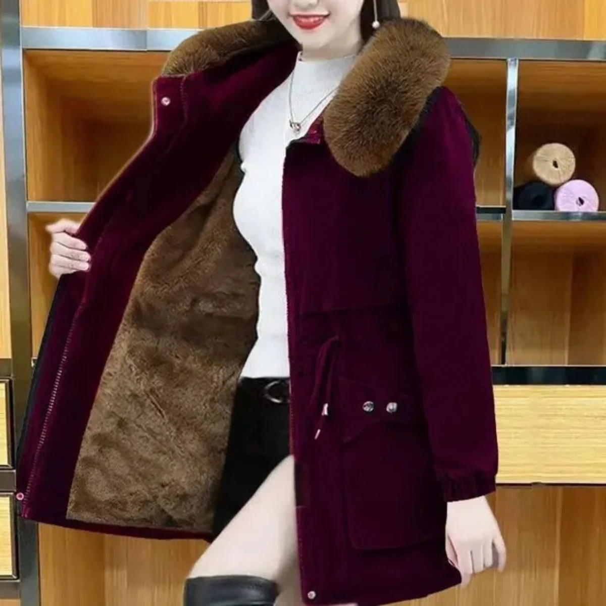 Ximena | Effortless and elegant winter garment - Image 2