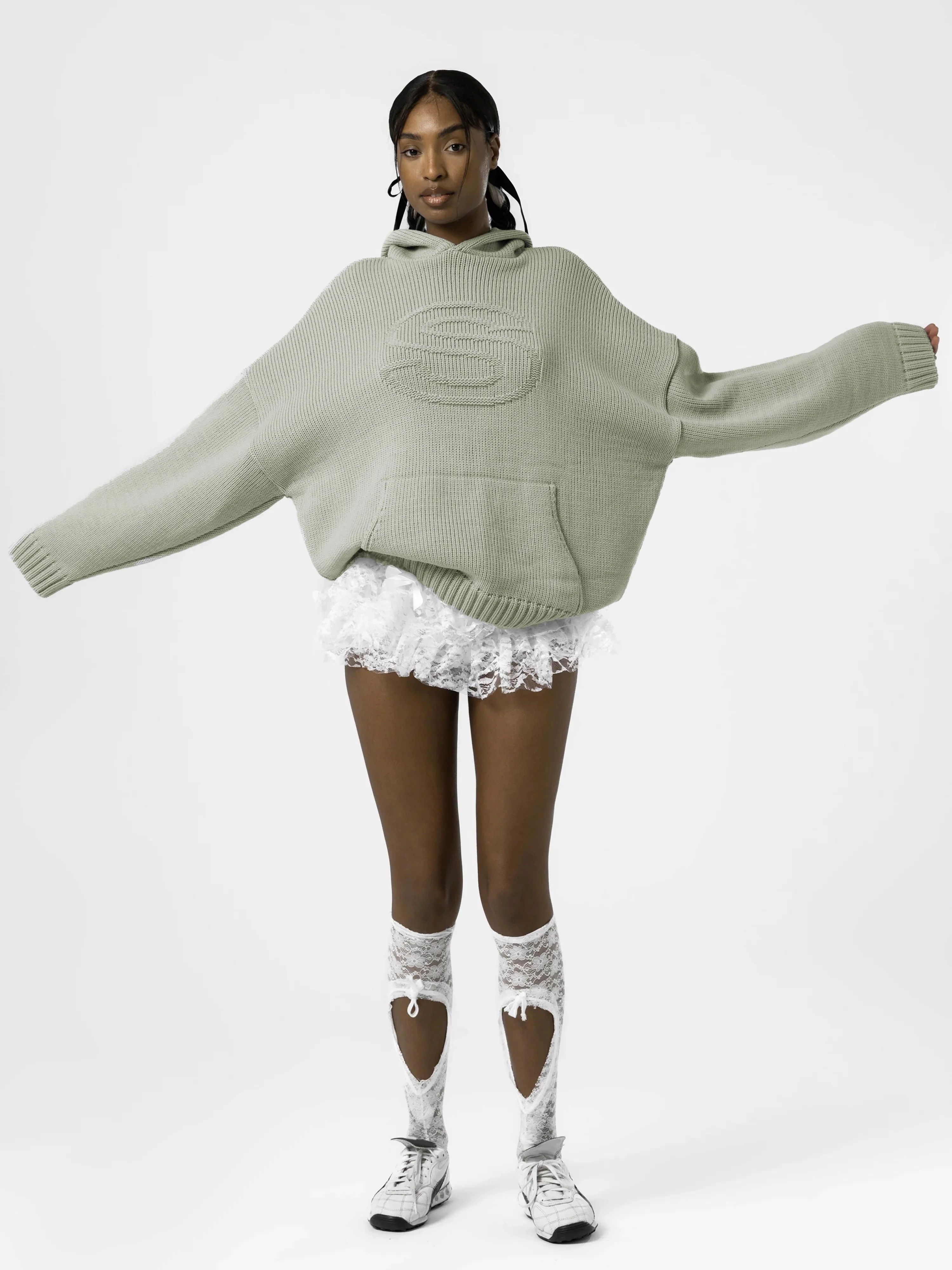 Xiomara | Casual hoodie with kangaroo pockets - Image 5