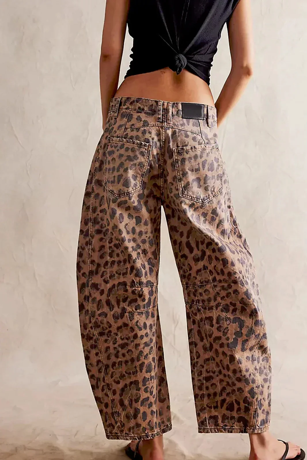 Xiomara® | Jeans With Leopard Print - Image 3