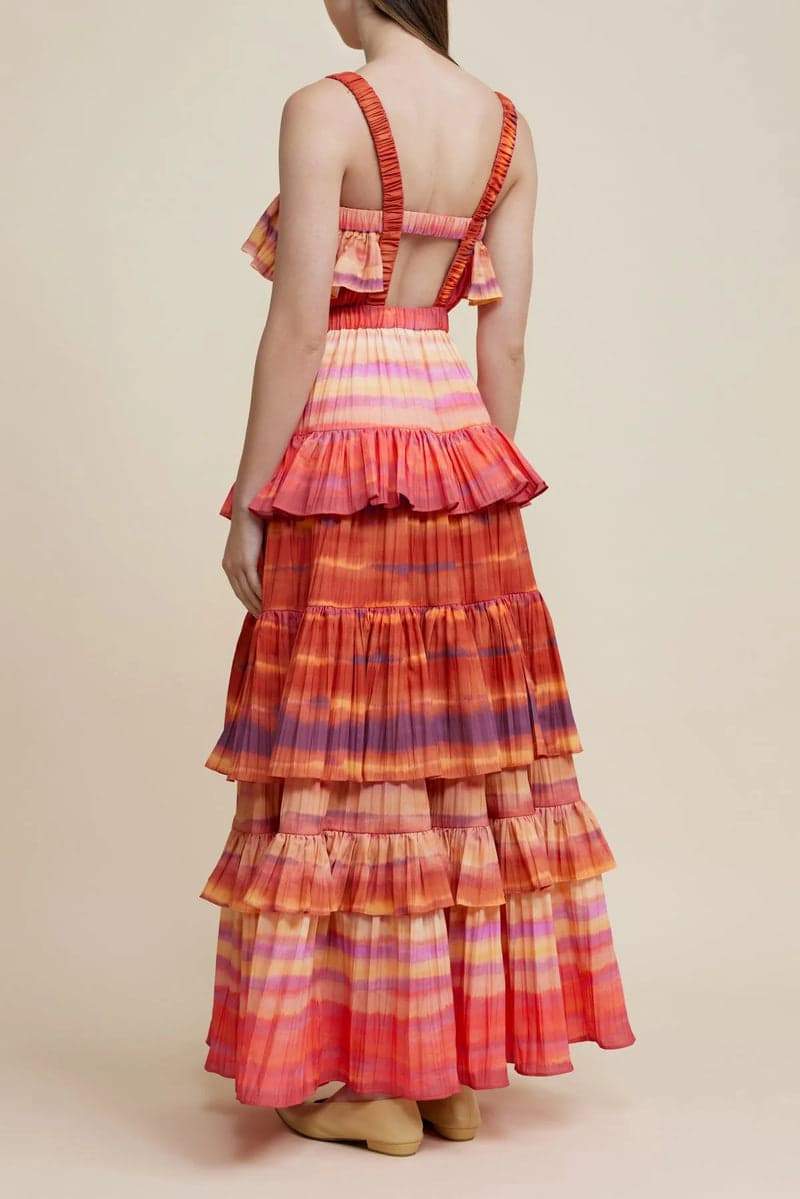 Xochitl® | Printed Tiered Maxi Dress - Image 2