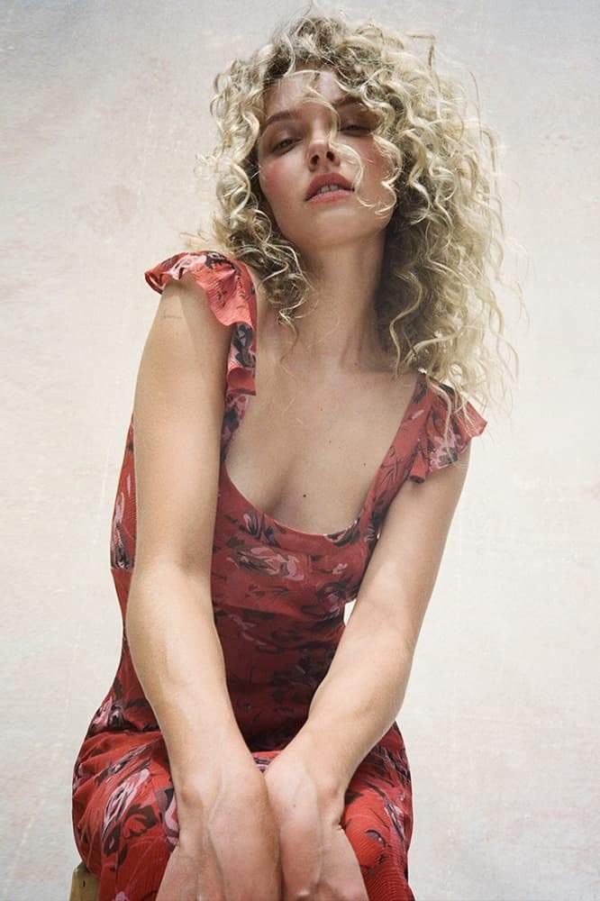 Yadira® | Scoop-Neck Floral Print Maxi Dress - Image 3