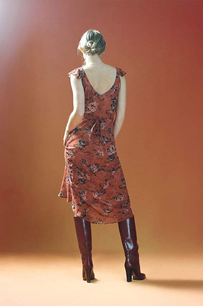 Yadira® | Scoop-Neck Floral Print Maxi Dress - Image 5