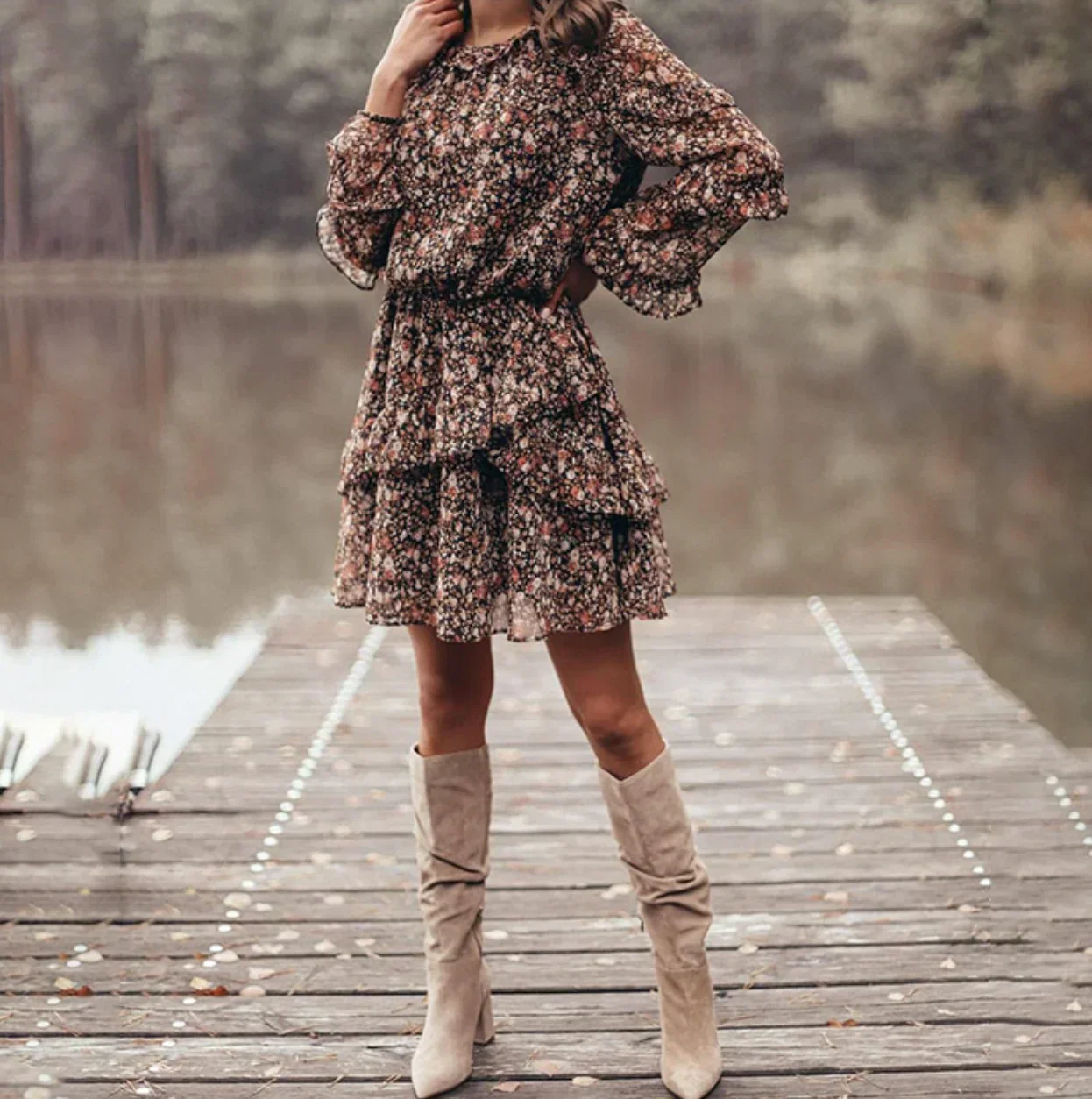 Yadira® | Versatile Ruffle Dress