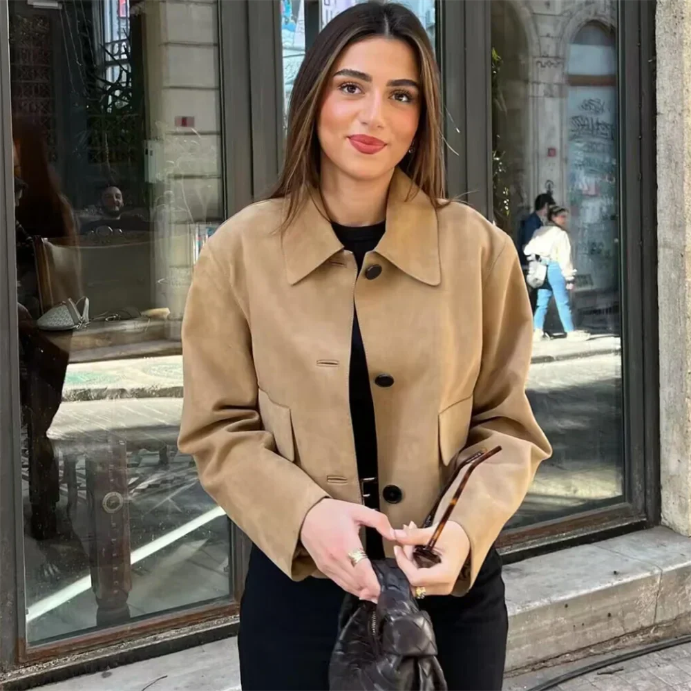 Yasmina | New suede jacket for women - Image 3