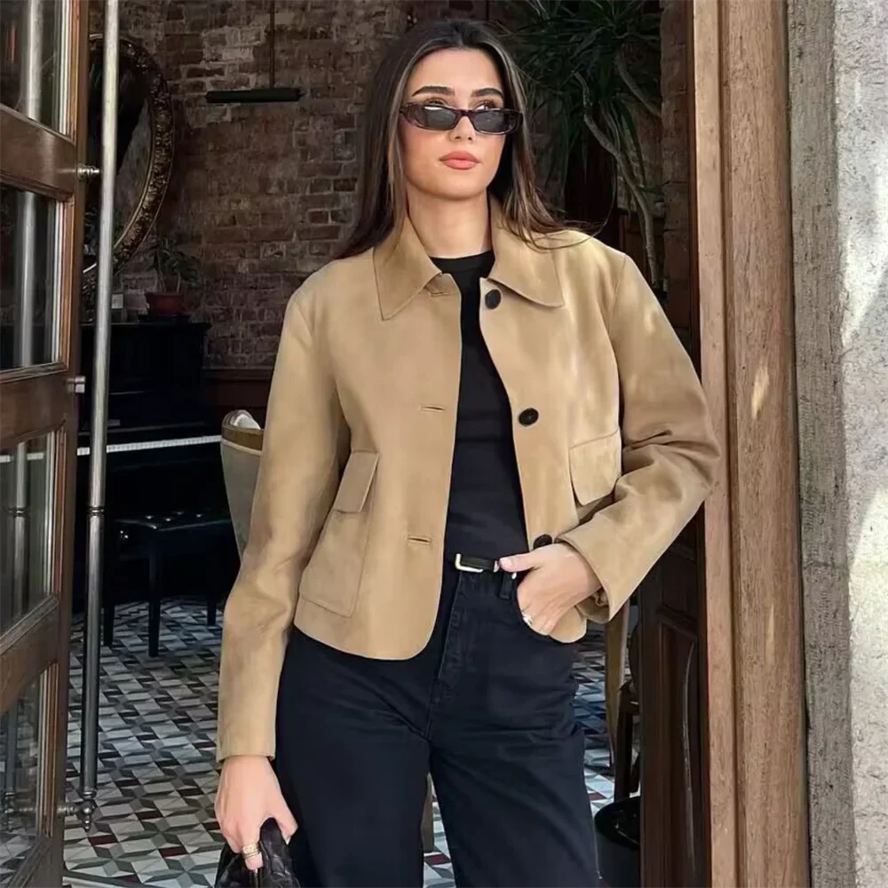 Yasmina | New suede jacket for women - Image 4