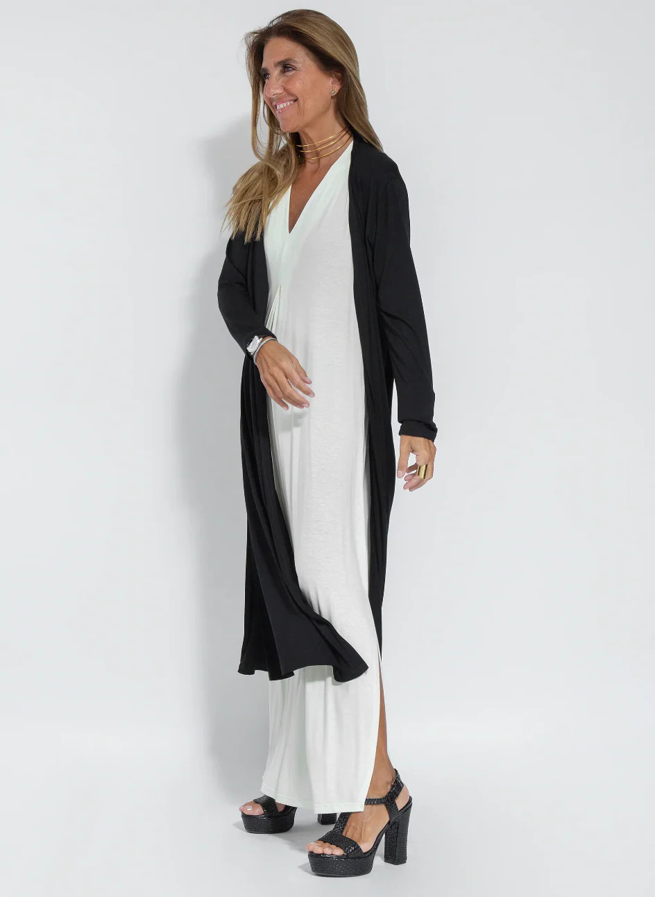 Yazmín® | Long Slimming Dress And Vest Set - Image 5