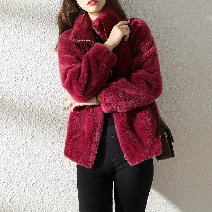 Yessica | Lena women's quilted fleece jacket - Image 4