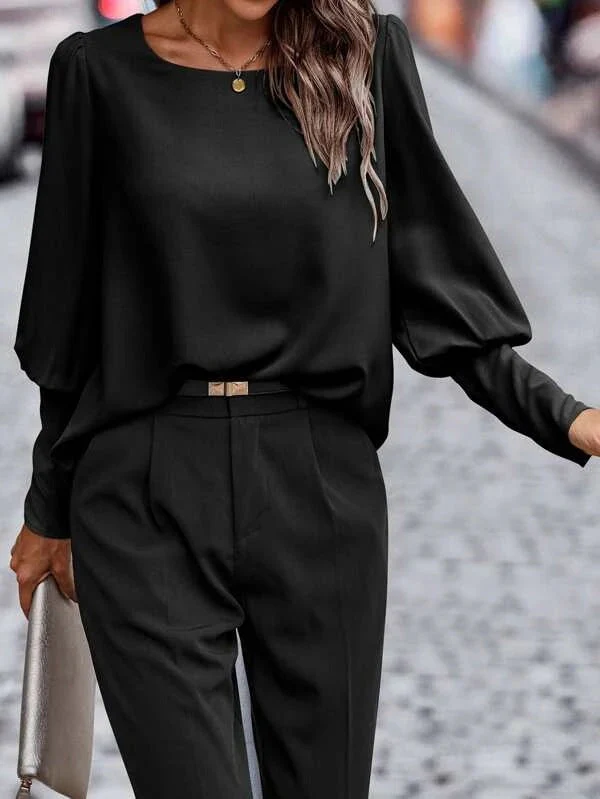 Yolaina® | Long-Sleeved Blouse Long-Sleeved Shirt - Image 4