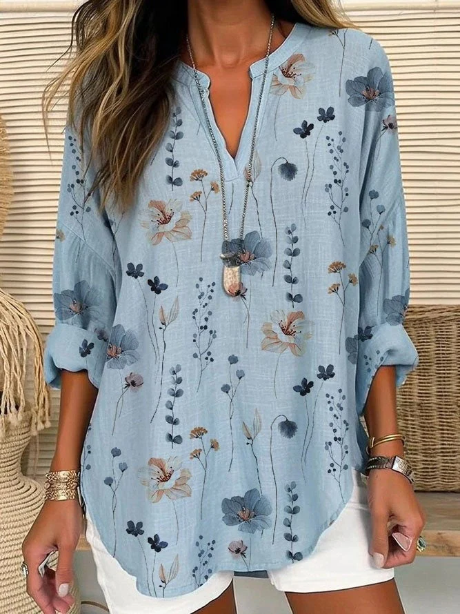 Yolaina® | Stylish Women'S Blouse With A Floral Pattern