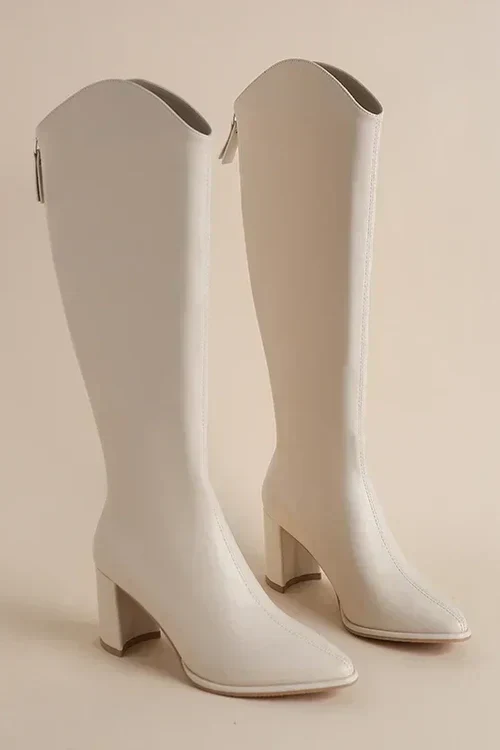 Yolanda | Knee high leather boots - Image 2