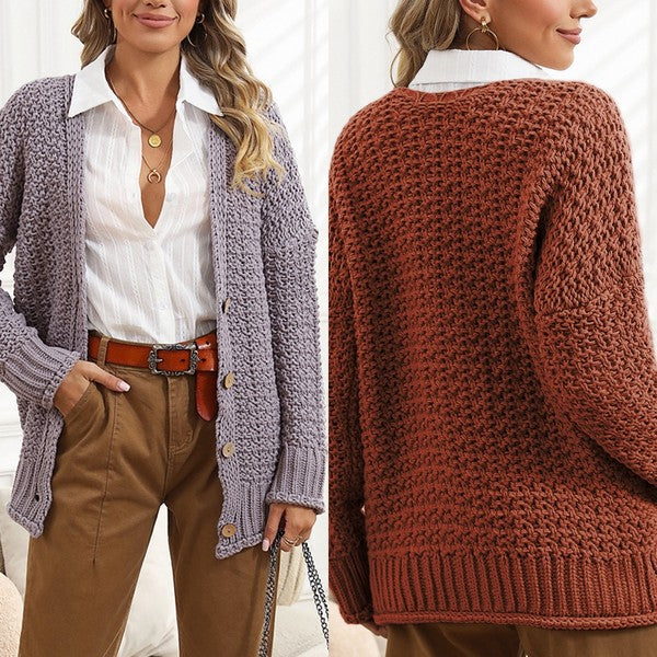 Yoselin | Simple and stylish winter cardigan - Image 2
