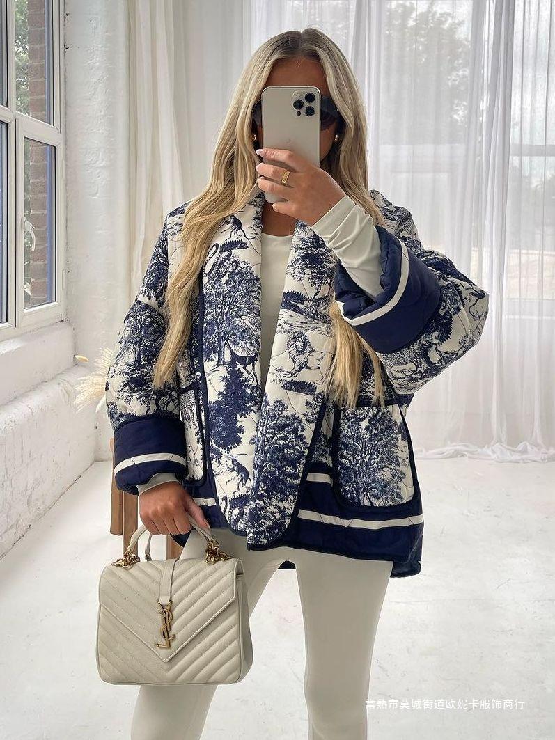 Zahira | Printed quilted jacket - Image 4