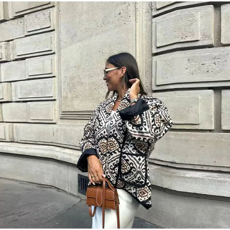 Zahira | Printed quilted jacket - Image 5