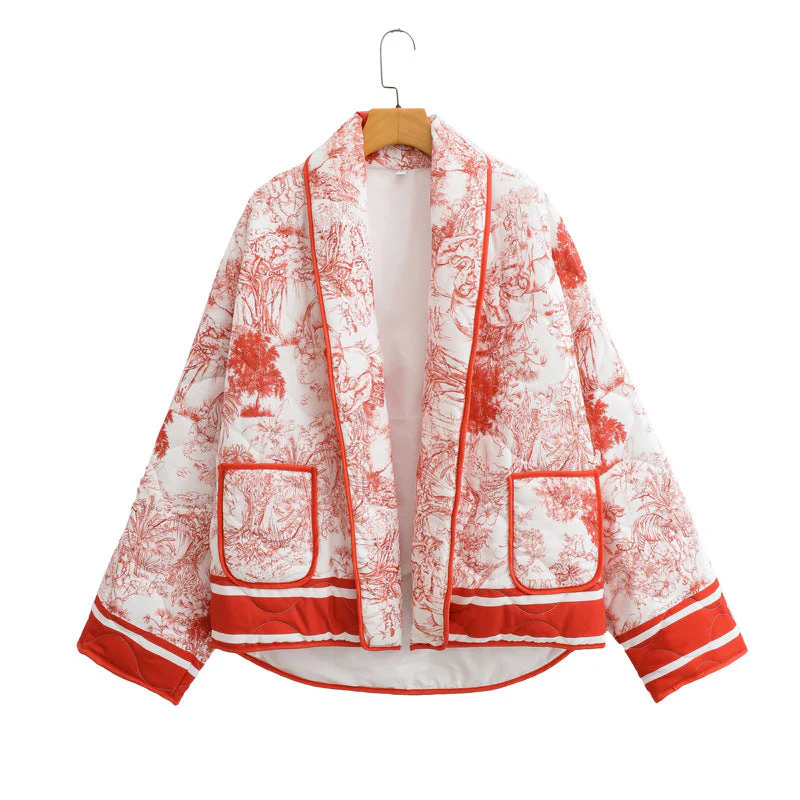Zahira | Printed quilted jacket - Image 7