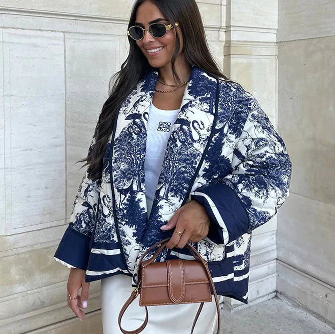 Zahira | Printed quilted jacket - Image 8