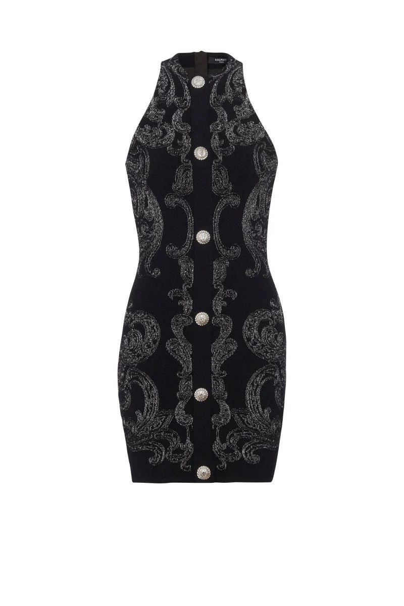 Zaida® | Mini Knit Dress With Paisley Print - Image 5