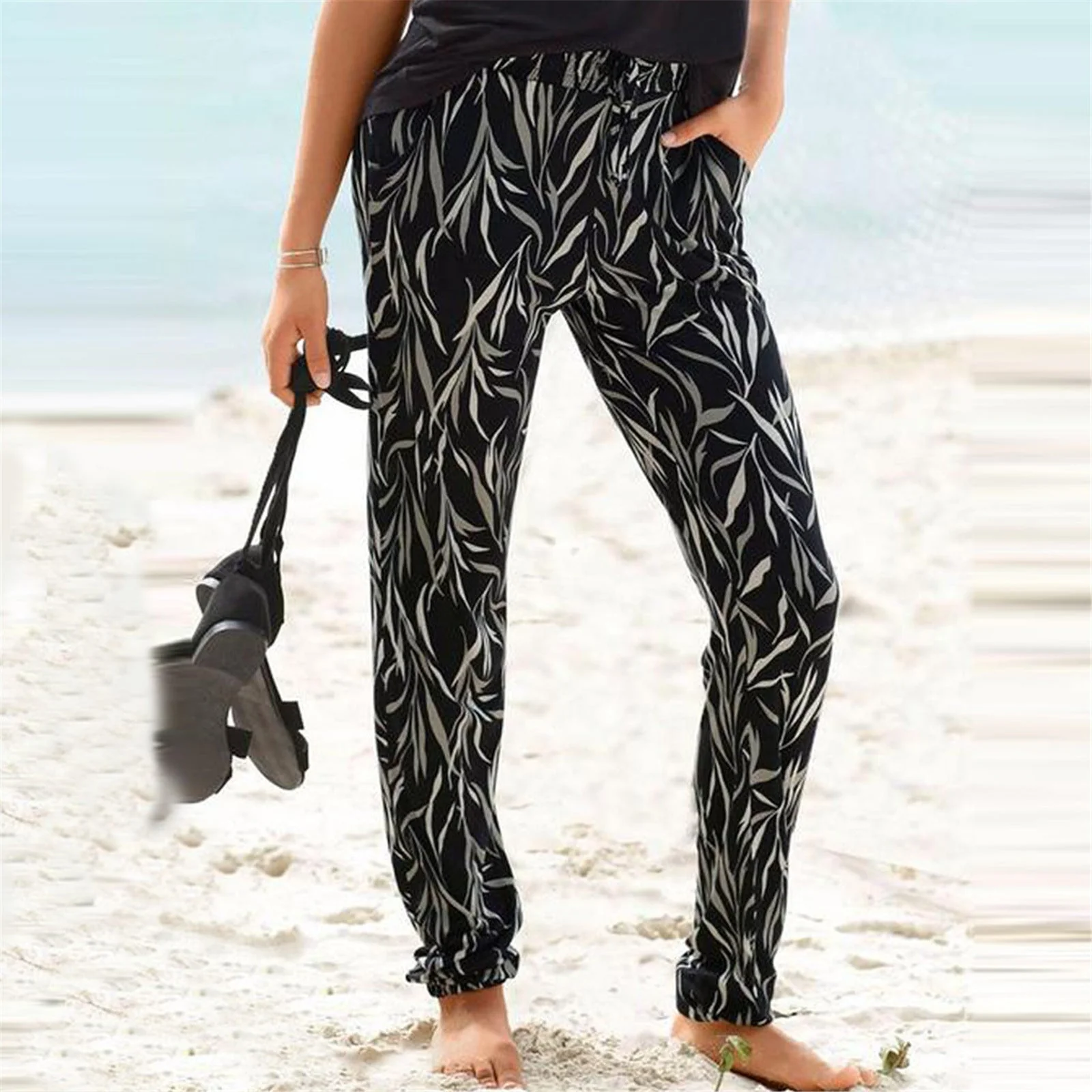 Zaida® | Women'S Floral Pattern Chic Lounge Pants - Image 7