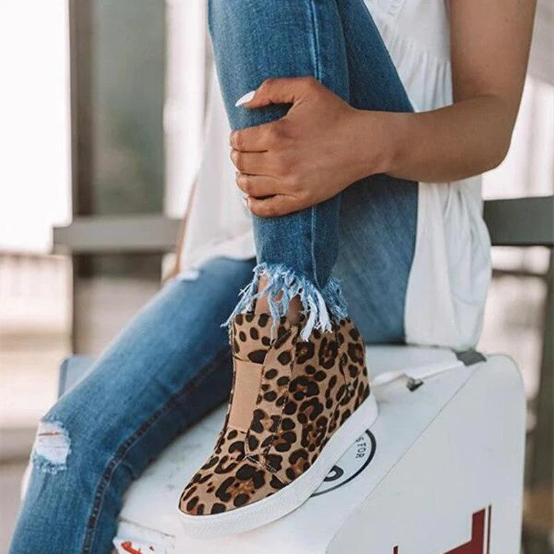 Zenaida | Fall wedge sneakers - Image 6