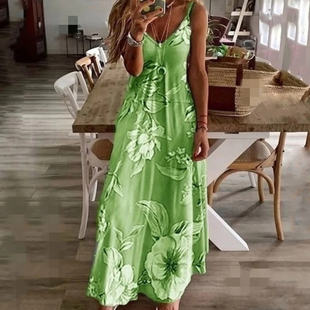 Zenaida® | Sleeveless Floral Dress - Image 2