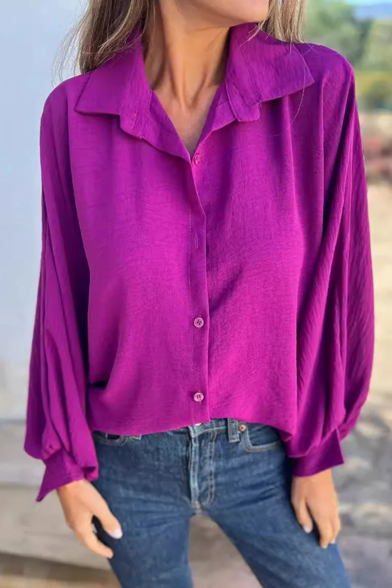 Zita® | Elegant Informal Wide Sleeve Blouse - Image 2
