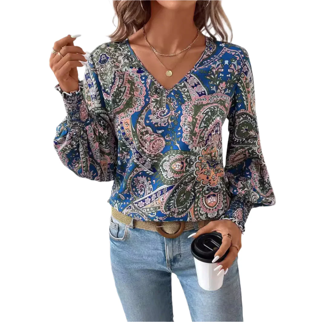 Zoe® | Chemise stylée & comfortable with many lanterns