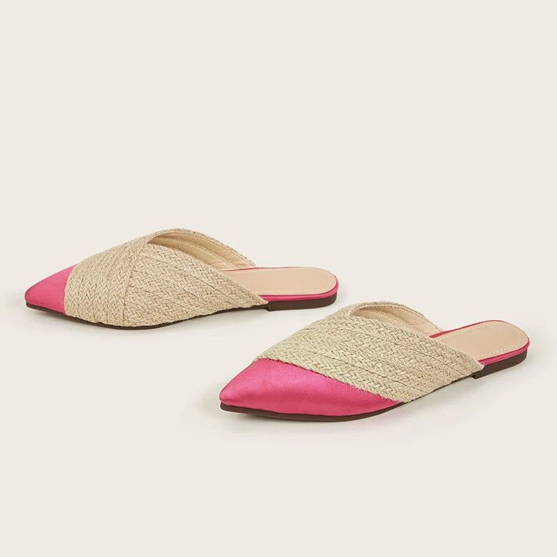 Zoe® | Woven Satin Slippers - Image 9